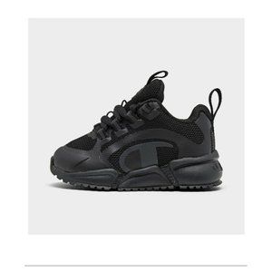 Champion RF Pro Runner Toddler Size 4 Triple Black NIB CP100392T